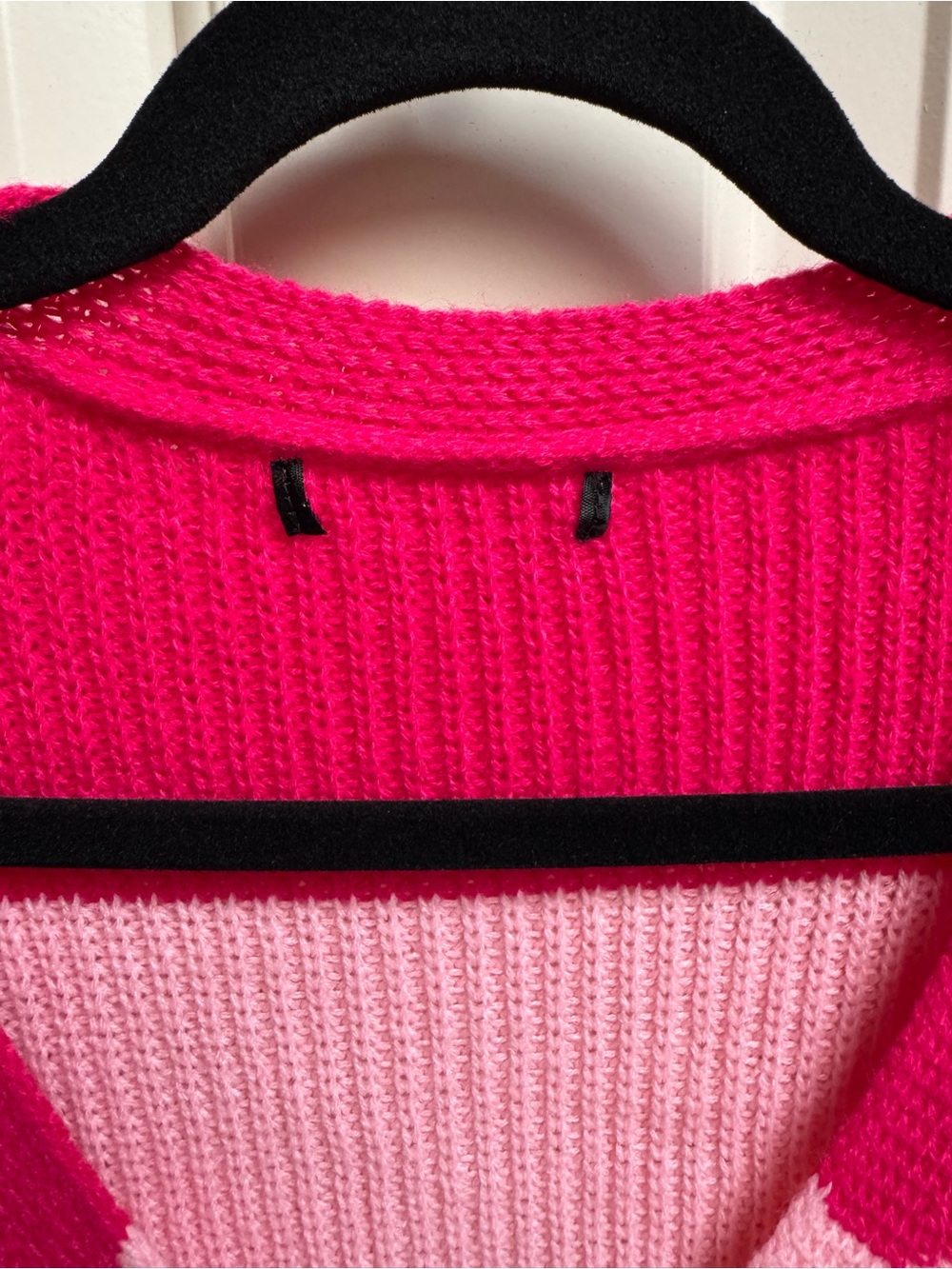 One Size Rainbow Button-Front Women's Cardigan Sweater - Picture 5 of 9